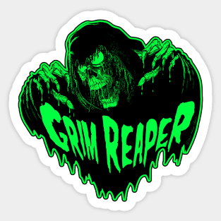 The Green Grim Reaper Sticker